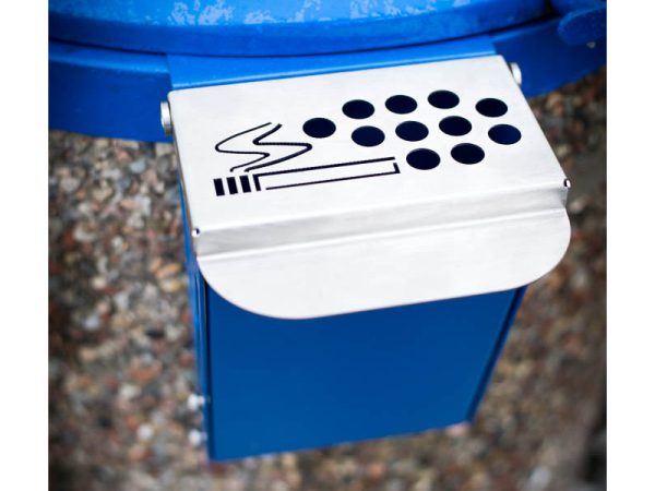 Abfallbehälter aus Beton mit deckel id. 1011 - Befestigungsart: freistehend