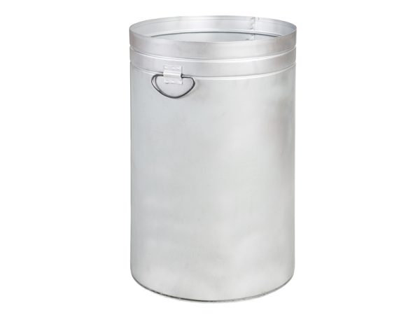 Abfallbehälter aus Gusseisen 3 - Innenbehälter: verzinkter Inneneimer