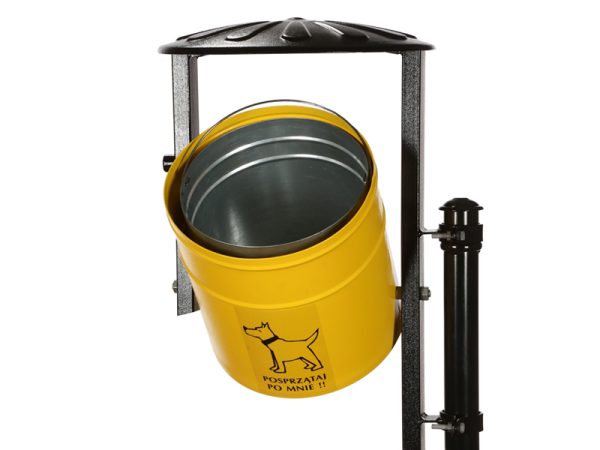 Abfallbehälter LAMBER DOG 2, für Hundekot - Befestigungsart:  zum einbetonieren
