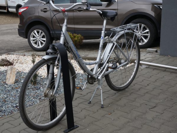 Anlehnbügel Fahrradständer glücklich - Breite des Ständers: 20cm