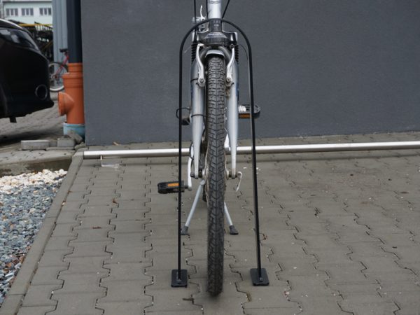 Anlehnbügel Fahrradständer glücklich - Schicht des Ständers: verzinkter Stahl mit Pulverbeschich