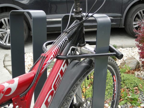 Anlehnbügel Fahrradständer Schlange - flacheisen: 100x5 mm