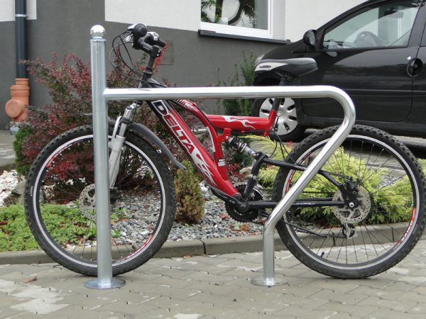 Anlehnbügel Fahrradständer U-25 - Parken: zweiseitig