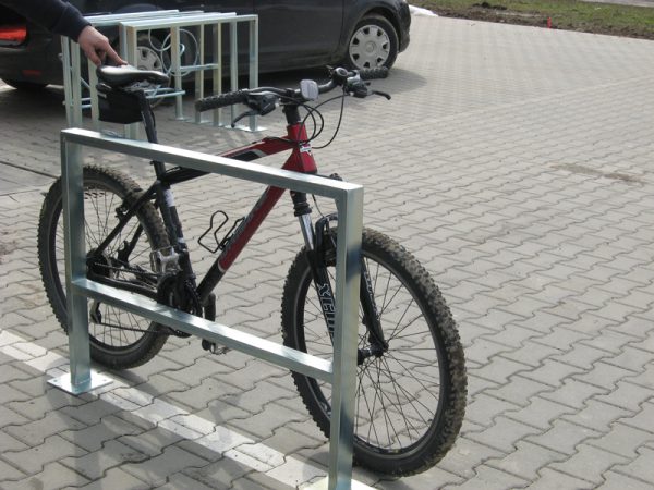 Anlehnbügel Fahrradständer U-7 Premium, profil 60x30mm - Breite des Ständers: 100cm