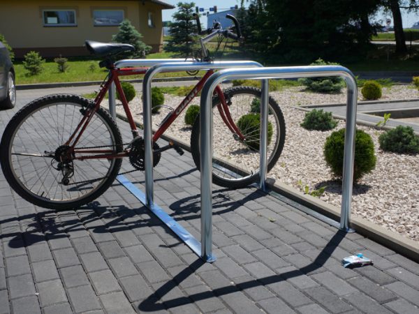 Anlehnbügel Fahrradständer U-TRIO - Breite des Ständers: 175 cm