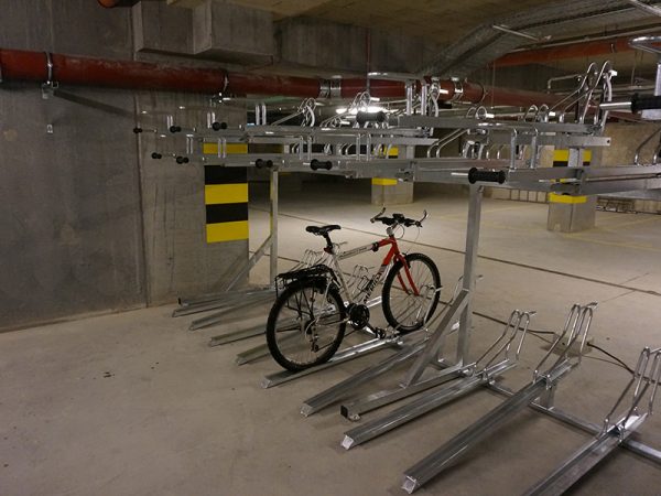 Doppelstöckige Fahrradständer