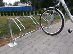 Fahrradklemme / Fahrradständer  KARAT VERTIKAL für 2 bis12 Stellplätze - Einstellplätze:  5