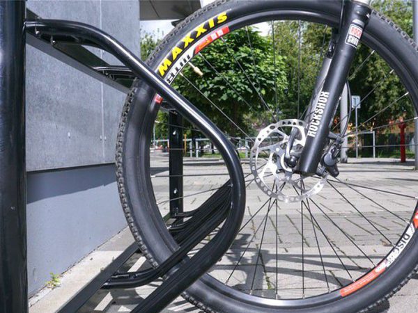 Fahrradklemme/Fahrradständer – KARAT VERTIKAL RETRO - Rohrdicke: 2 mm