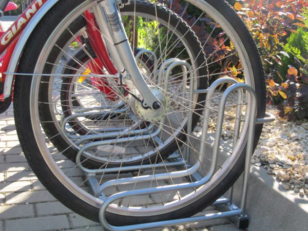 Fahrradparker Rubin – Reihenfahrradständer - Einstellplätze:  6