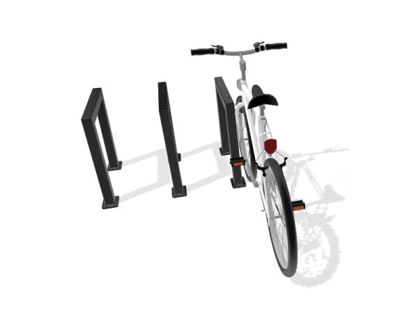 Fahrradständer DR2 – aus dem Profil 50×50 mm - Breite des Ständers:  80cm