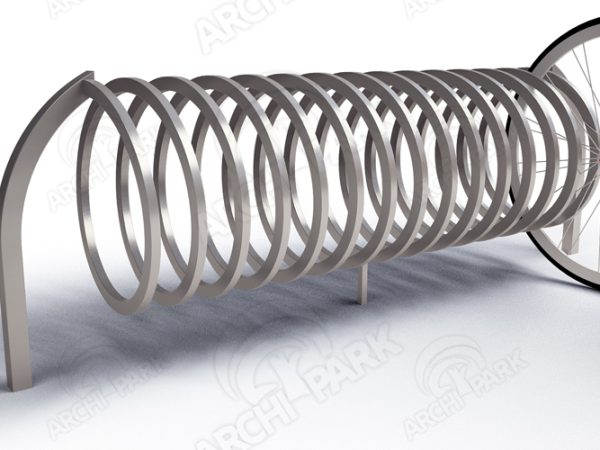Fahrradständer/Spiralparker – Spirale Typ B-3, profil 30x20mm und 45x45mm, solide und robust - be