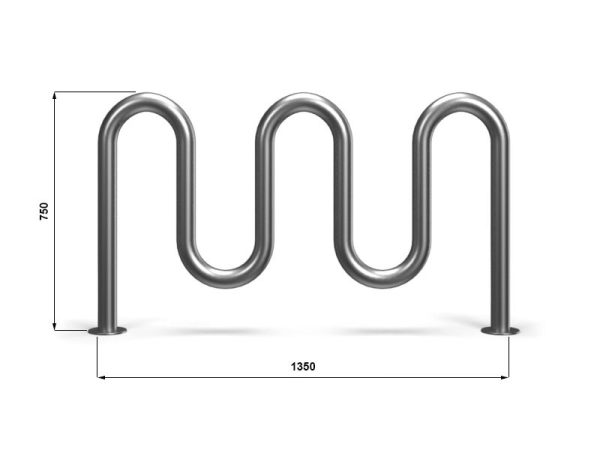 Fahrradständer STONOGA - Durchmesser Rohr: 3mm