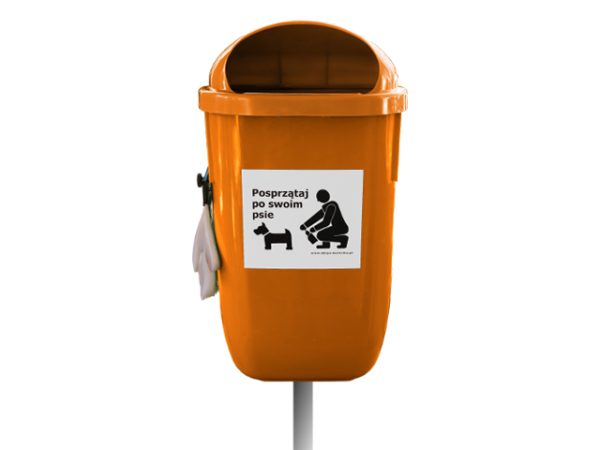 Hundekot-Abfallbehälter aus Stoff AZOR - Fassungsvermögen: 50l