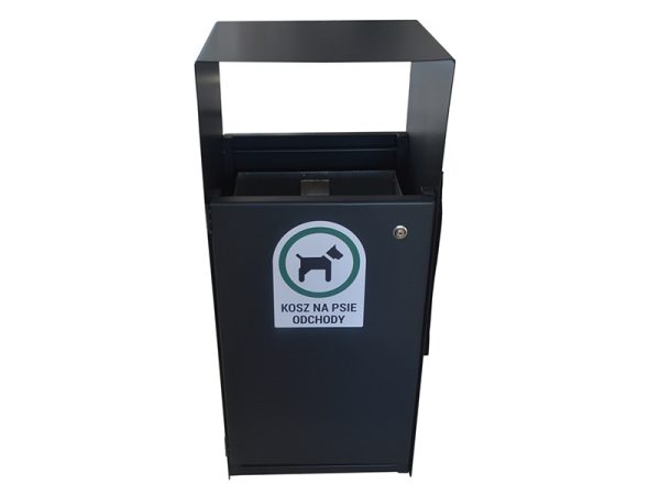 Hundekot-Mülleimer BORA - Befestigungsart: zum aufschrauben