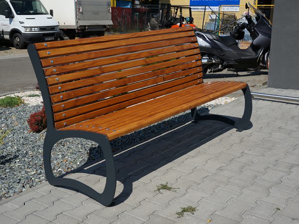 Sitzbank aus Holz 22 - gesamttiefe: 65cm