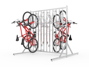 Fahrradhalter SIGMA PREMIUM-23 (23 Plätze) | doppelseitiger |  mit Struktur und Griffen - Tiefe des