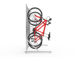 Fahrradhalter SIGMA PREMIUM-6 (6 Plätze) mit Struktur und Griffen - Länge der Gleitschiene: 180 cm