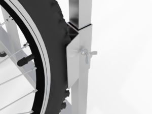 Fahrradhalter SIGMA PREMIUM-6 (6 Plätze) mit Struktur und Griffen - Befestigungsart: zum aufschraub